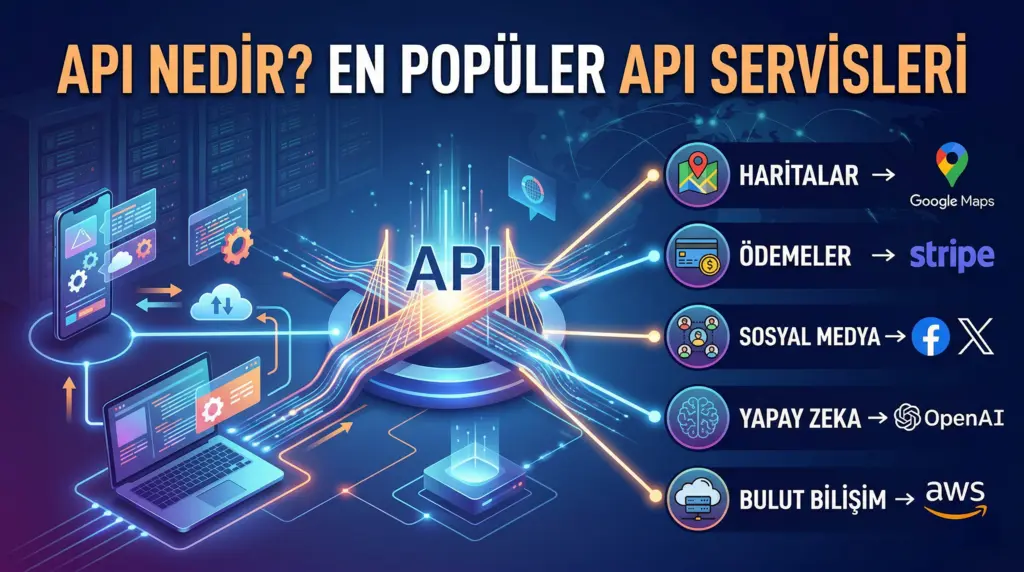 API Nedir? En Popüler API Servisleri