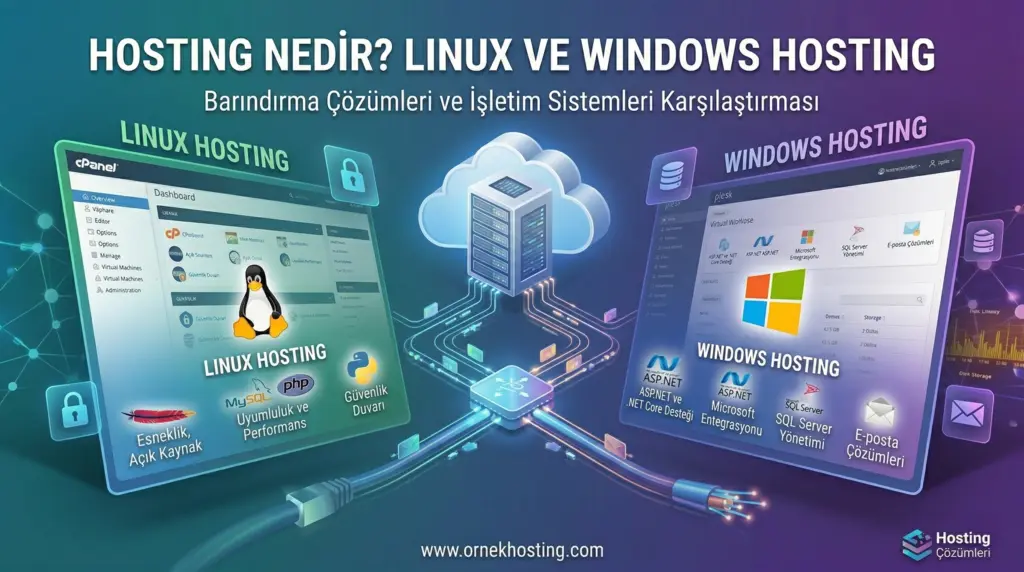 Hosting Nedir? Linux ve Windows Hosting