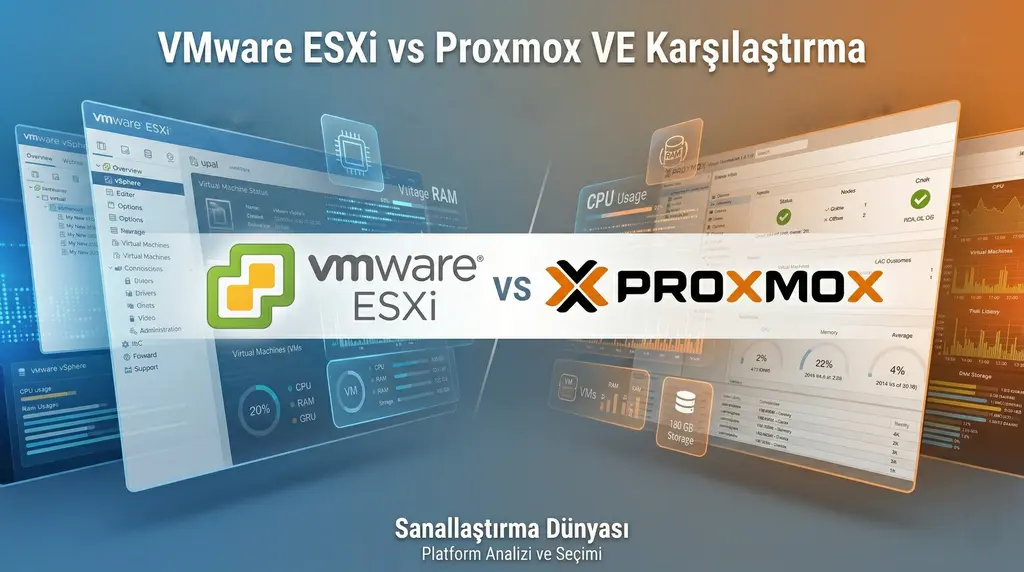 VMware ESXi vs Proxmox VE Karşılaştırma