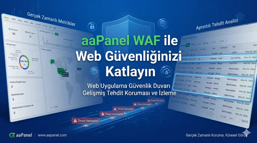 aaPanel WAF ile Web Güvenliğinizi Katlayın